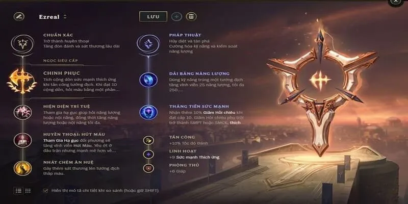 kĩ năng tướng Ezreal