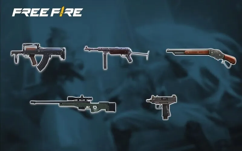 vũ khí Free Fire